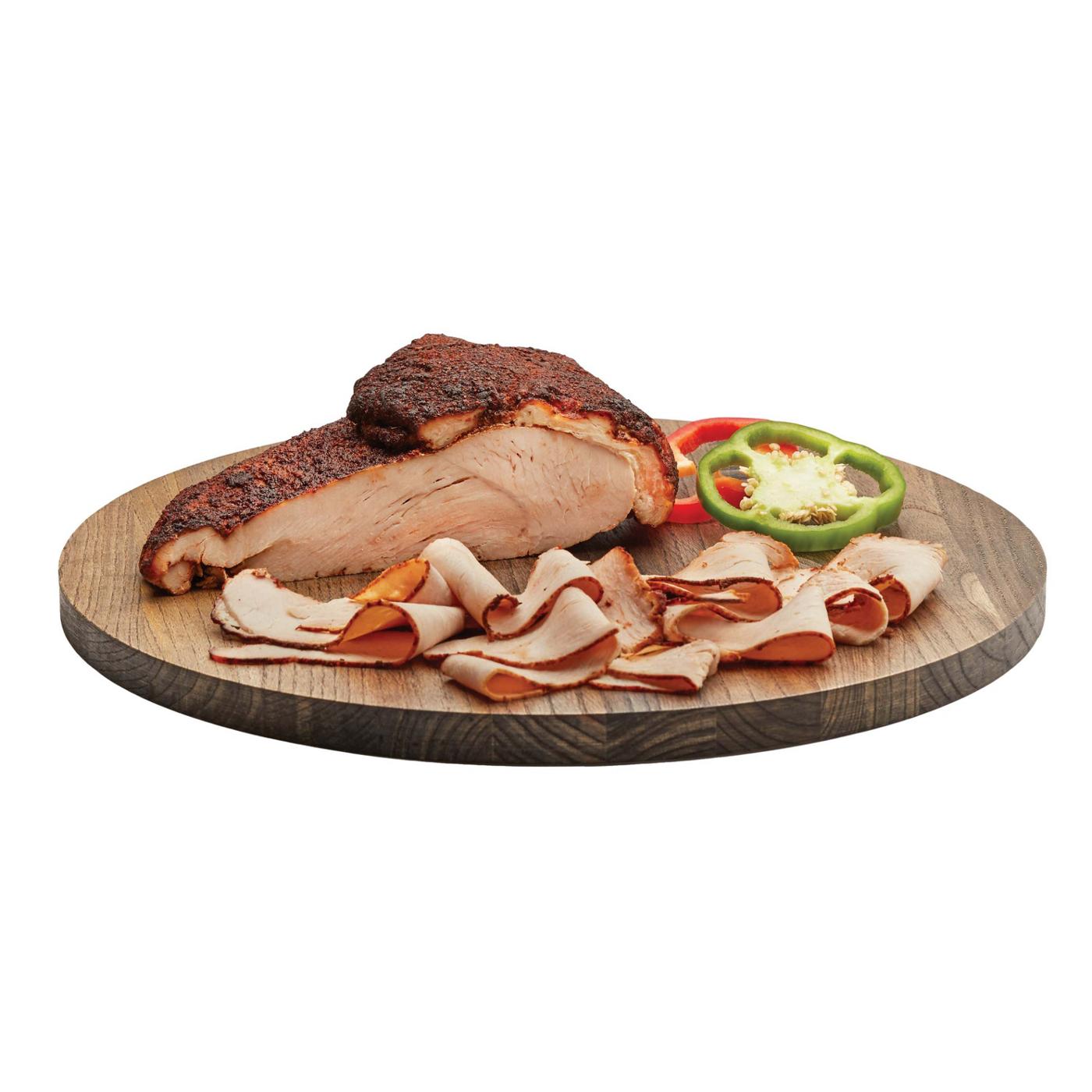 H-E-B Natural Sliced In-House Roasted Cajun Turkey Breast; image 1 of 2