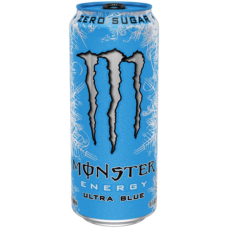 Monster Energy Ultra Blue Sugar Free Energy Drink Shop Sports Energy Drinks At H E B