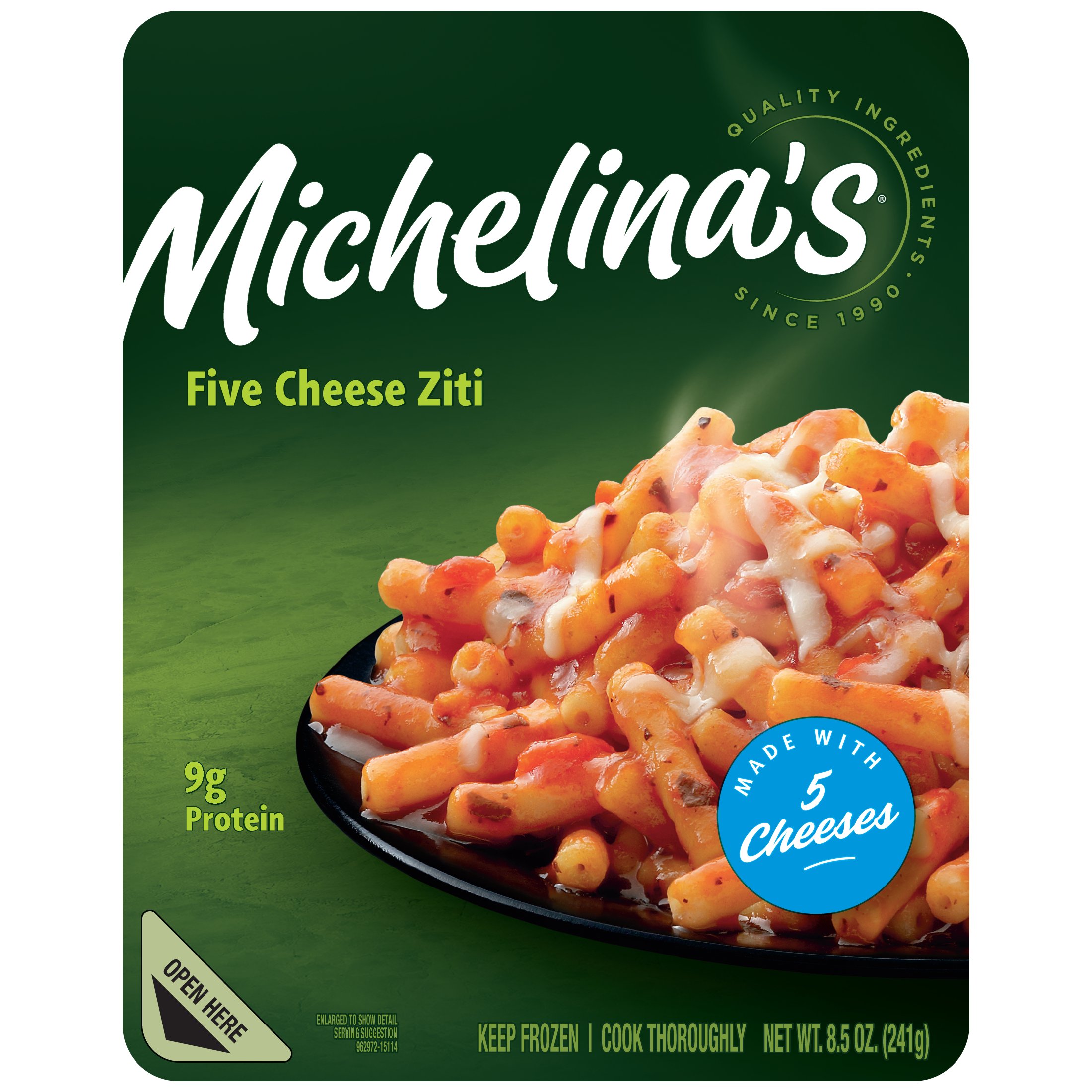 Michelina's Five Cheese Ziti Shop Entrees & Sides at HEB