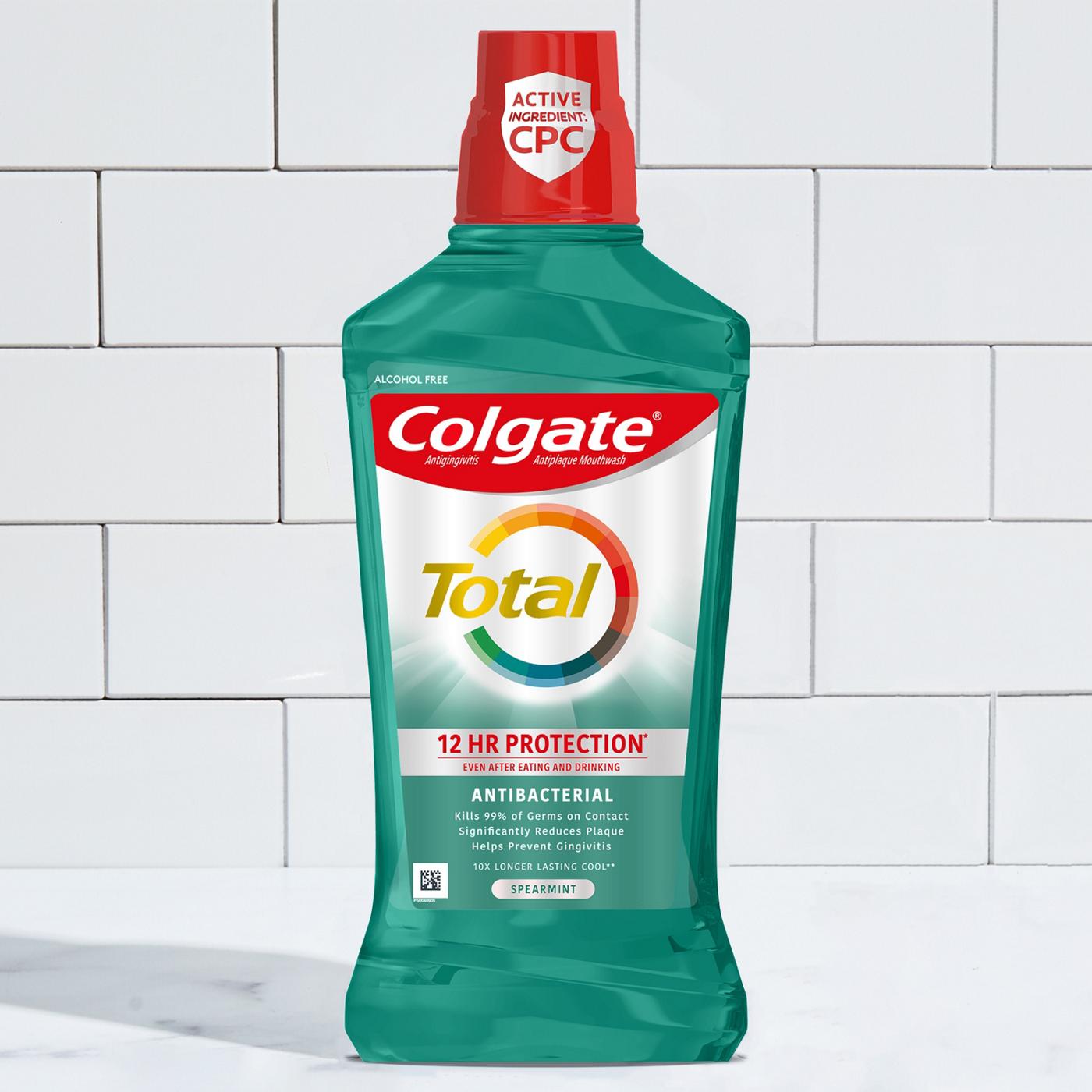 Colgate Total Advanced Pro-Shield Spearmint Surge Mouthwash; image 6 of 7