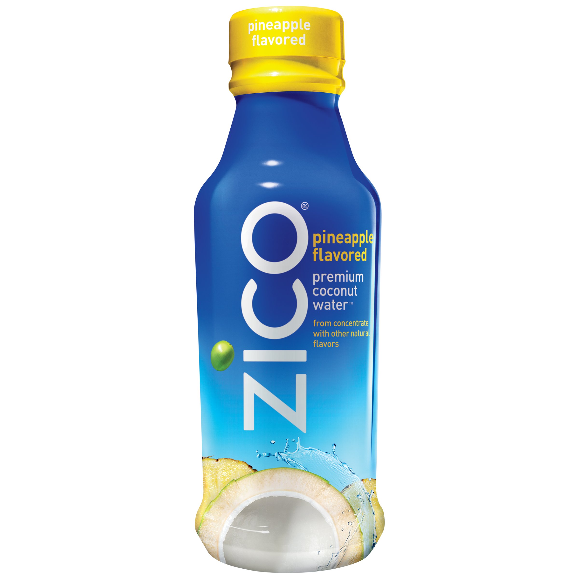 Zico Premium Pineapple Flavored Coconut Water Shop Coconut Water at HEB