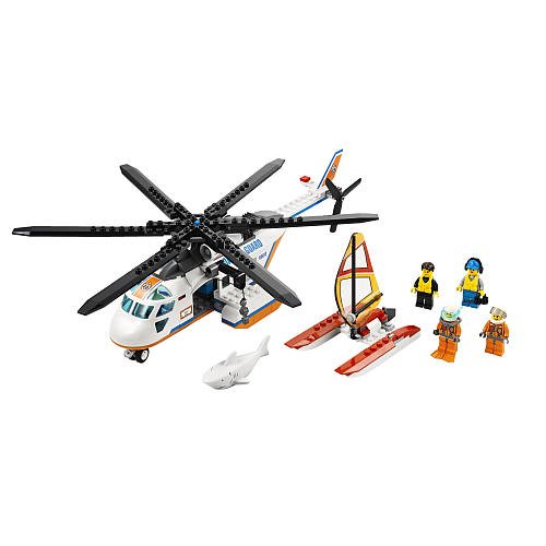 lego coast guard airplane