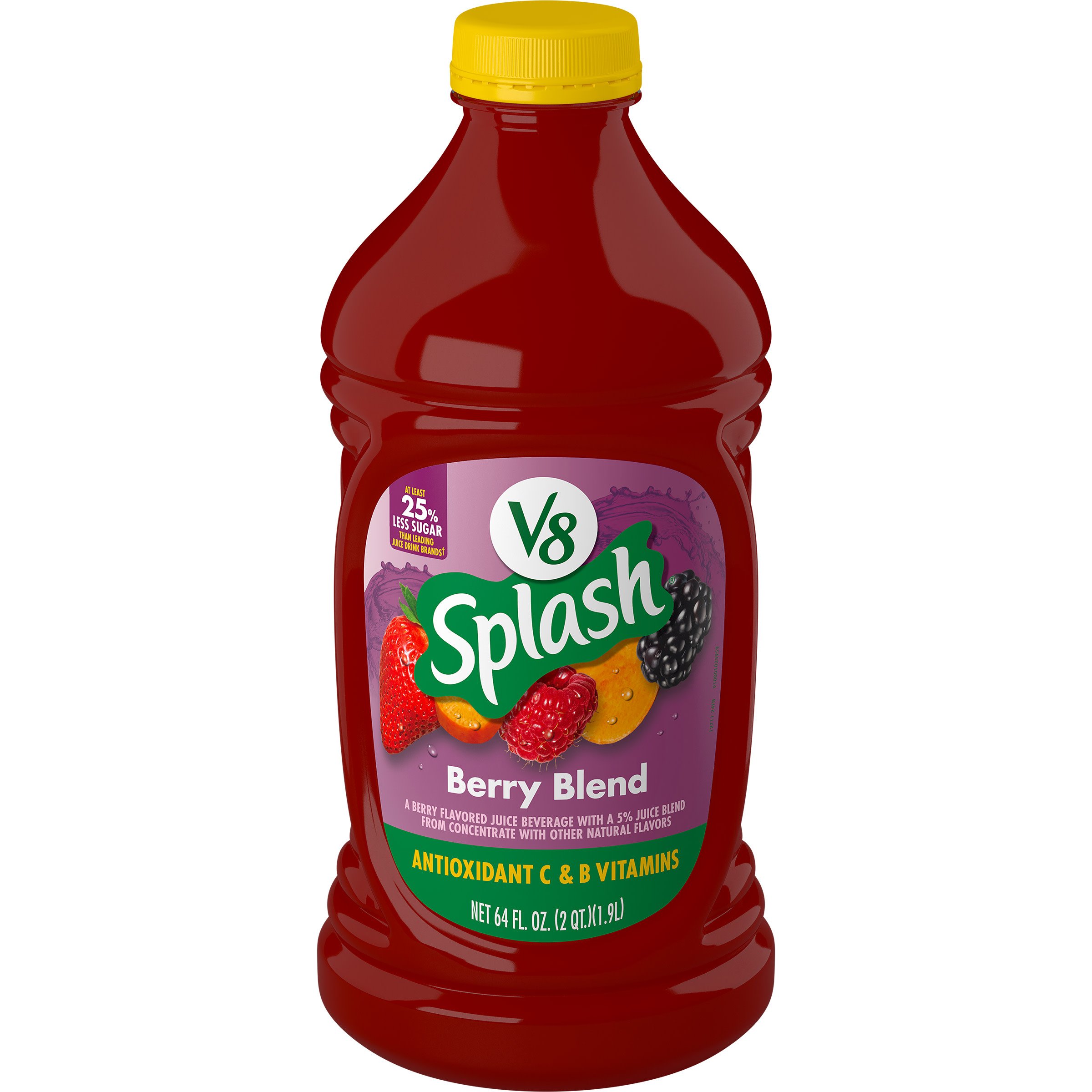 V8 Splash Berry Blend Juice Beverage Shop Juice At H E B