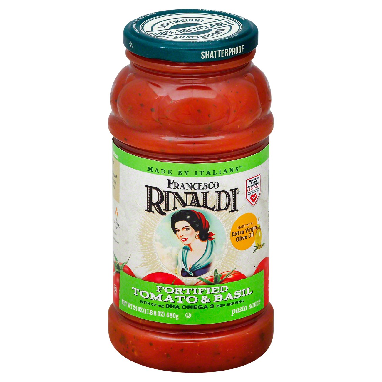 Francesco Rinaldi Fortified Tomato & Basil Pasta Sauce Shop Pasta
