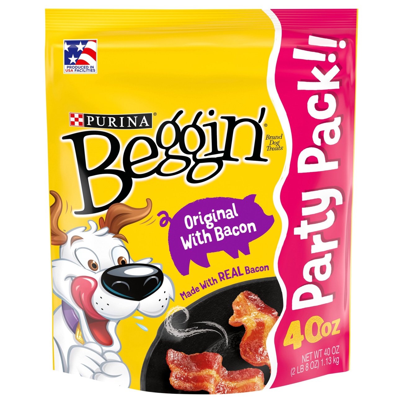 Purina Beggin' Strips Original with Bacon Flavor Dog Treats Shop