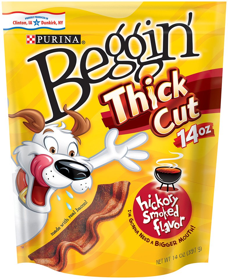 Purina Beggin' Thick Cut Hickory Smoked Flavor Dog Treats Shop Jerky