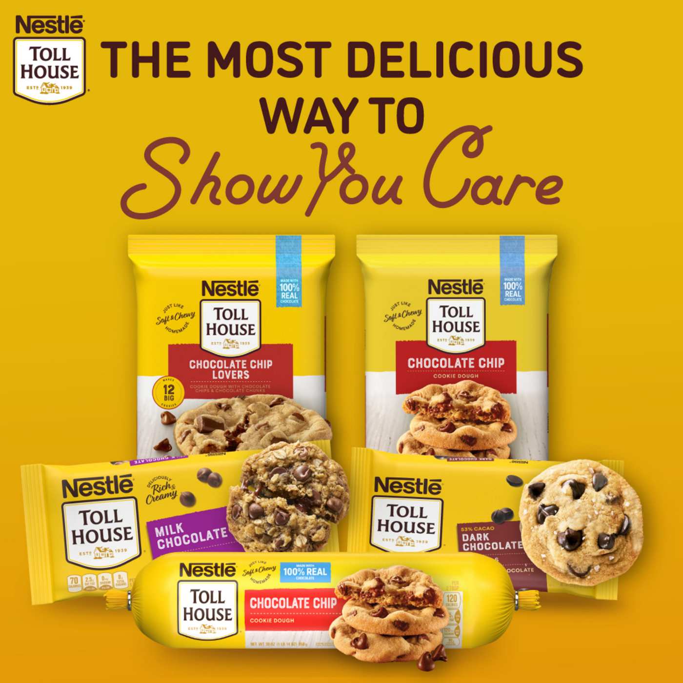 Nestle Toll House Dark Chocolate Chips; image 5 of 6