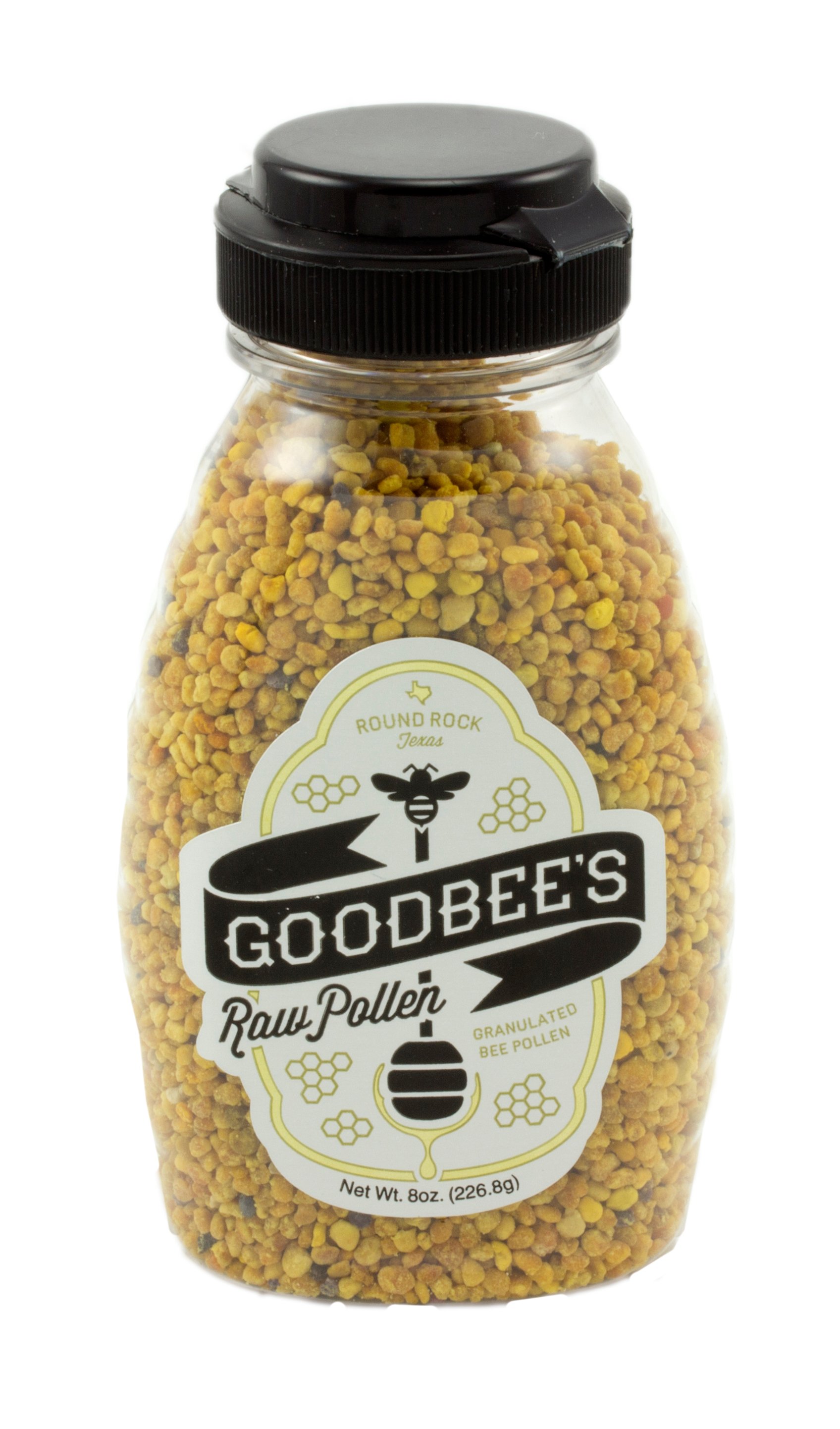 Round Rock Goodbee's Raw Honey Pollen, 8 oz