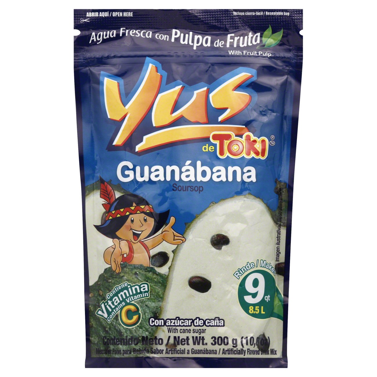 Yus De Toki Guanabana Drink Mix - Shop Mixes & Flavor Enhancers at H-E-B