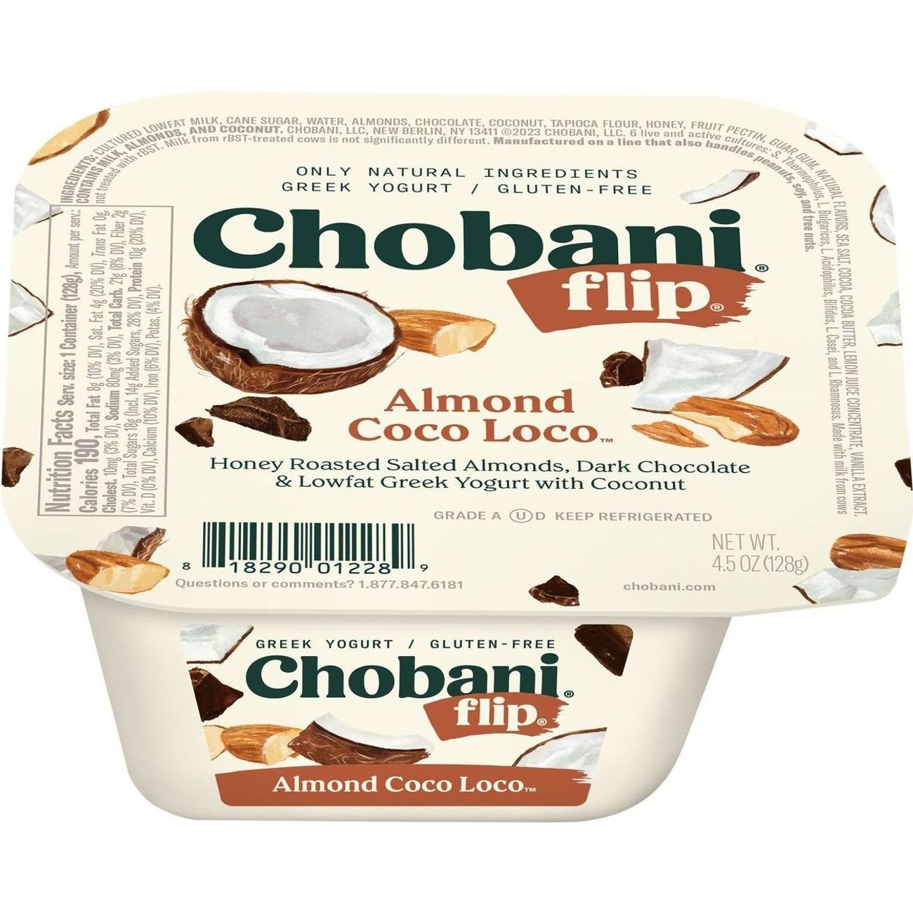 Chobani Flip Low-Fat Almond Coco Loco Greek Yogurt - Shop Yogurt at H-E-B