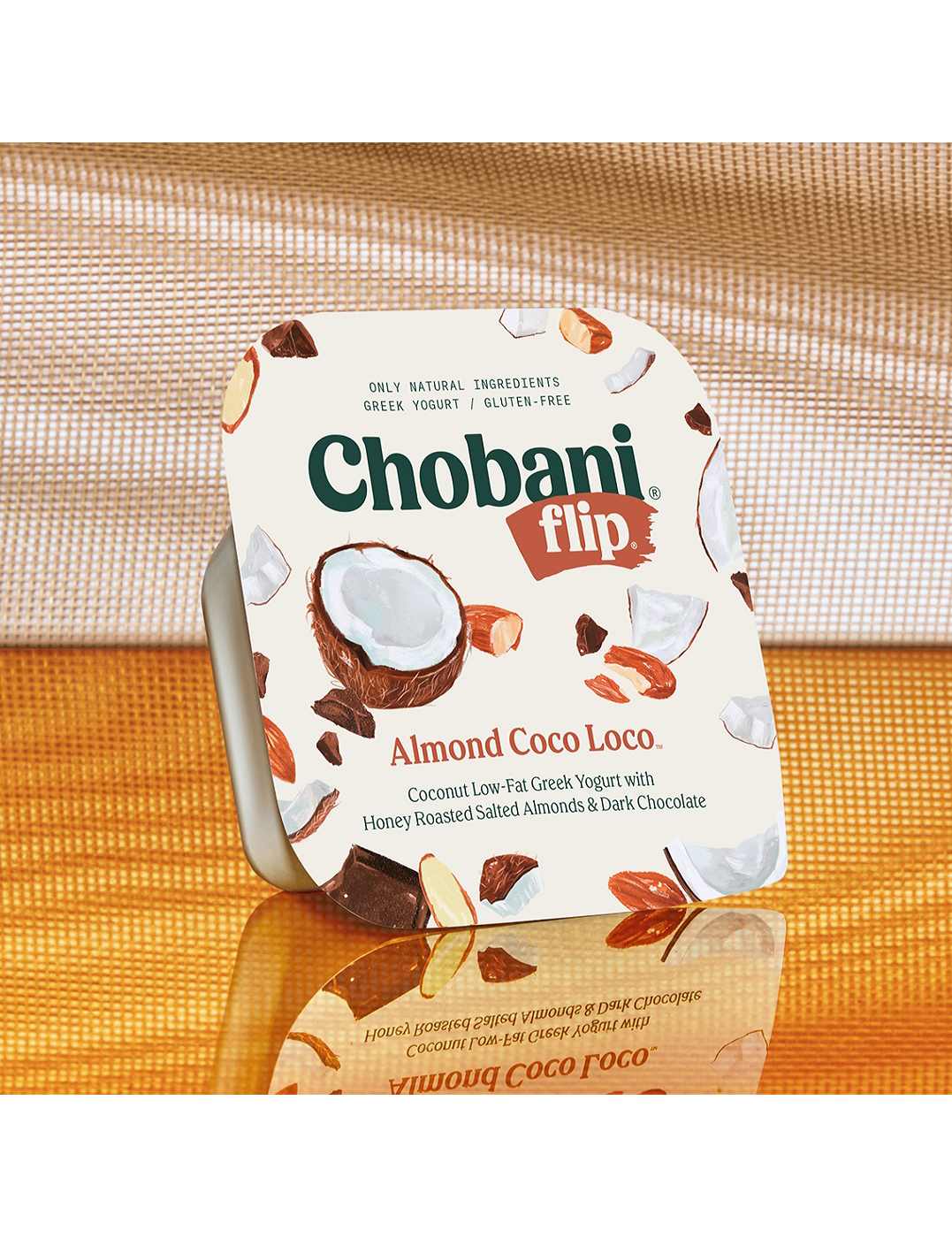 Chobani Flip Low-Fat Almond Coco Loco Greek Yogurt; image 2 of 6