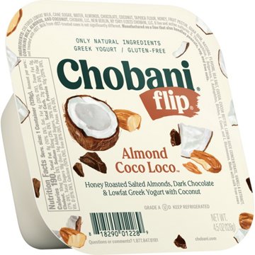 Chobani Flip Low-Fat Almond Coco Loco Greek Yogurt