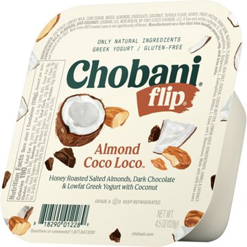 Chobani Flip Low-Fat Almond Coco Loco Greek Yogurt