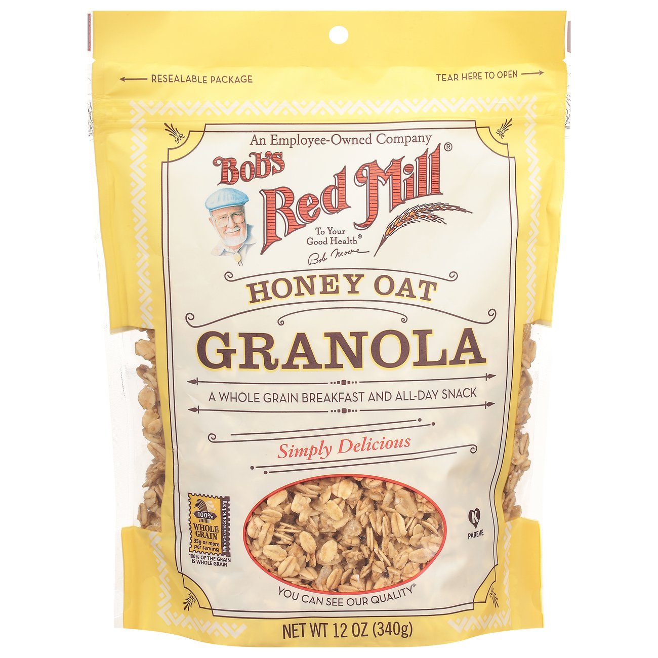 Bob's Red Mill Granola - Honey Oat - Shop Cereal at H-E-B