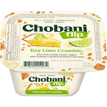 Chobani Flip Low-Fat Key Lime Crumble Greek Yogurt