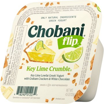 Chobani Flip Low-Fat Key Lime Crumble Greek Yogurt