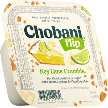 Chobani Flip Low-Fat Key Lime Crumble Greek Yogurt