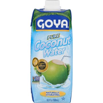 Goya 100% Pure Coconut Water, 16.9 oz