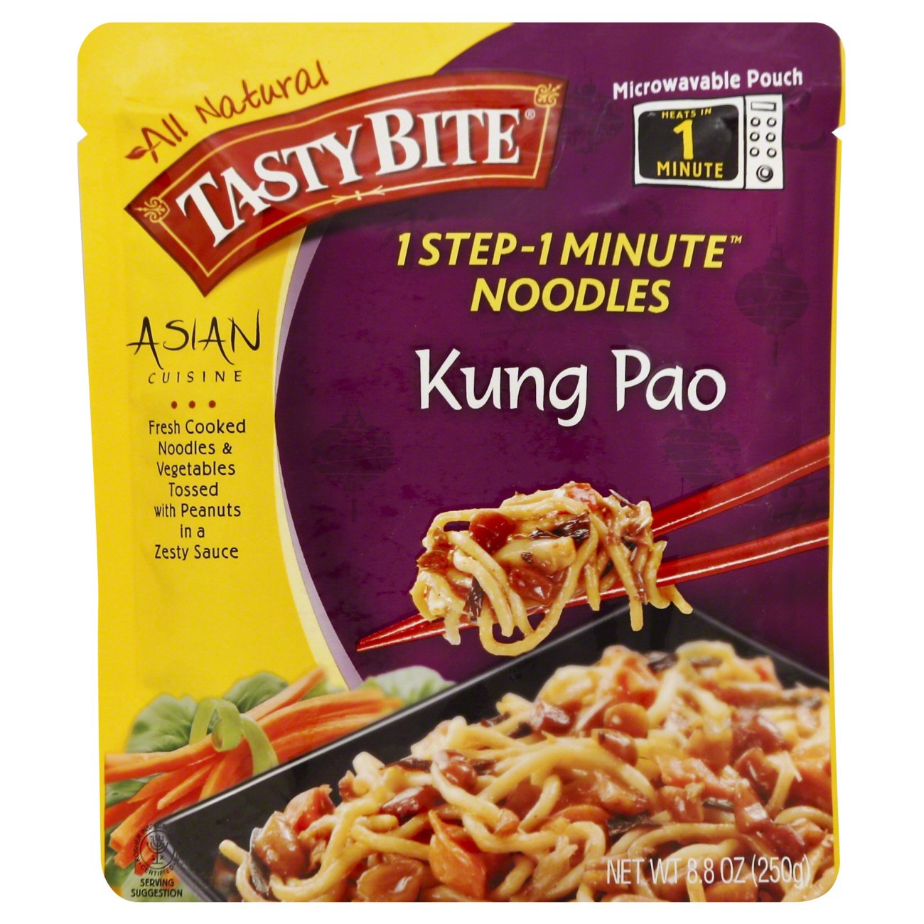 Tasty Bite Asian Kung Pao Noodles Shop Pantry Meals at HEB