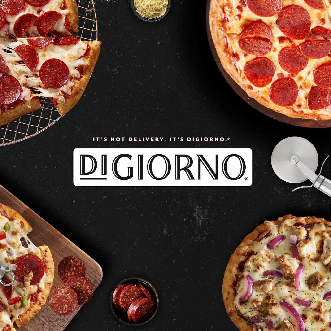 DiGiorno Rising Crust Frozen Pizza - Ultimate Pepperoni; image 3 of 7