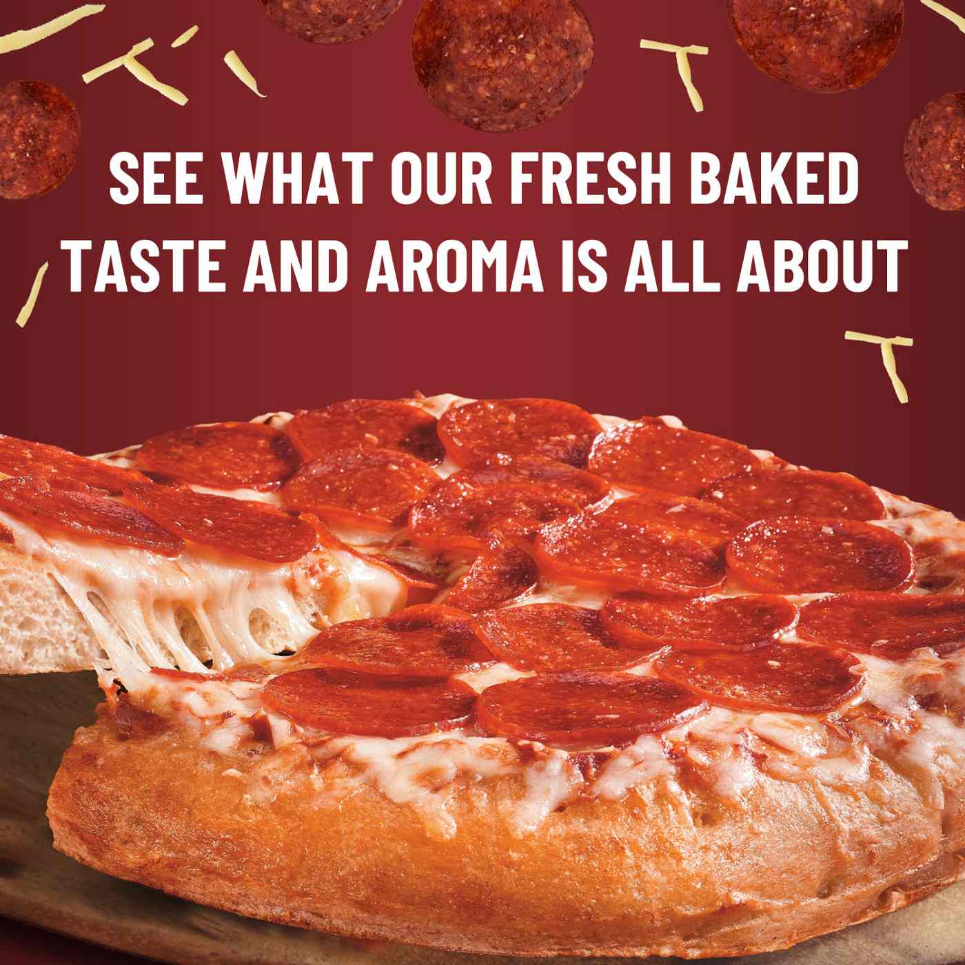 DiGiorno Rising Crust Frozen Pizza - Ultimate Pepperoni; image 6 of 7