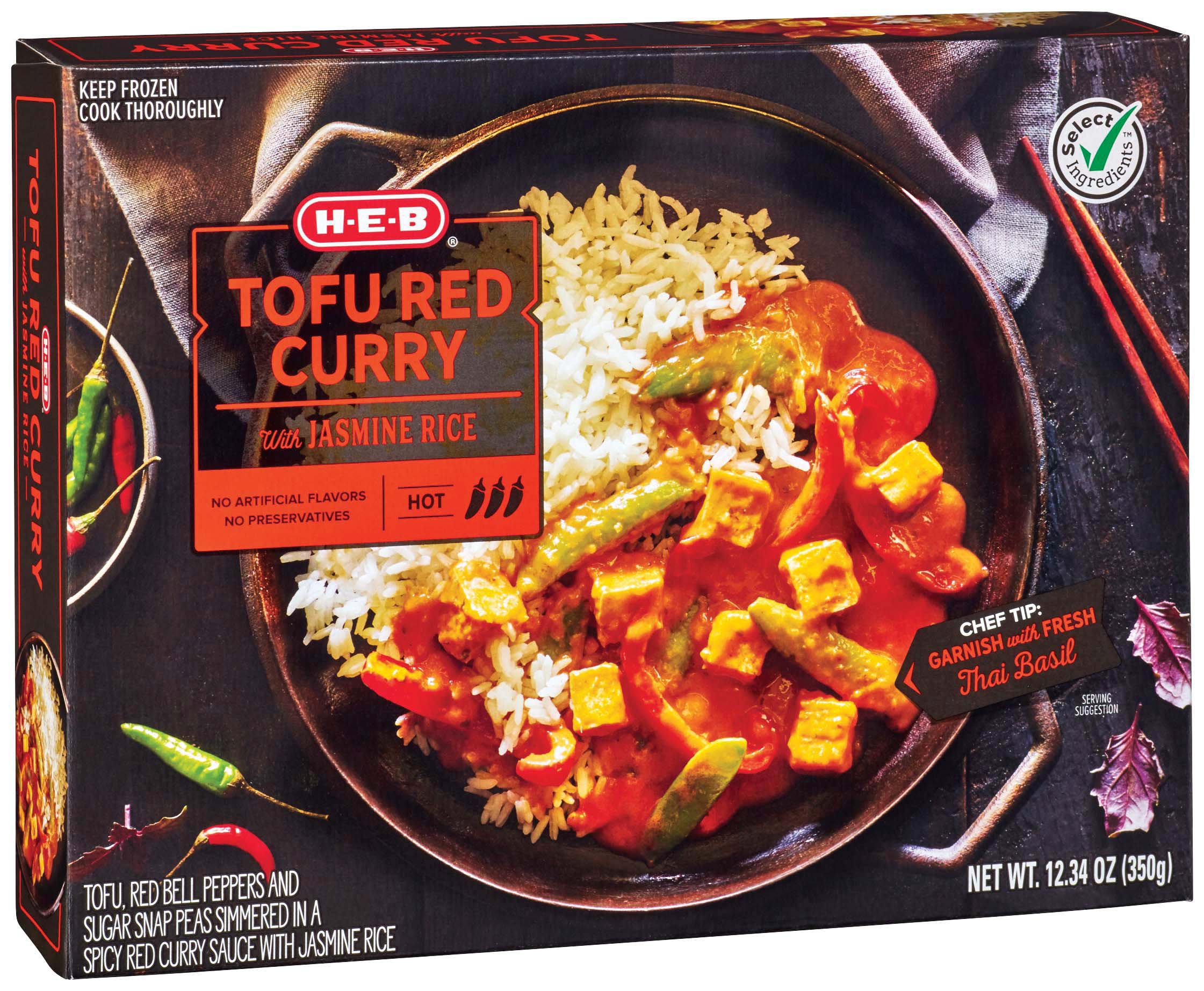 H-E-B Select Ingredients Tofu Red Curry - Shop Entrees & Sides At H-E-B