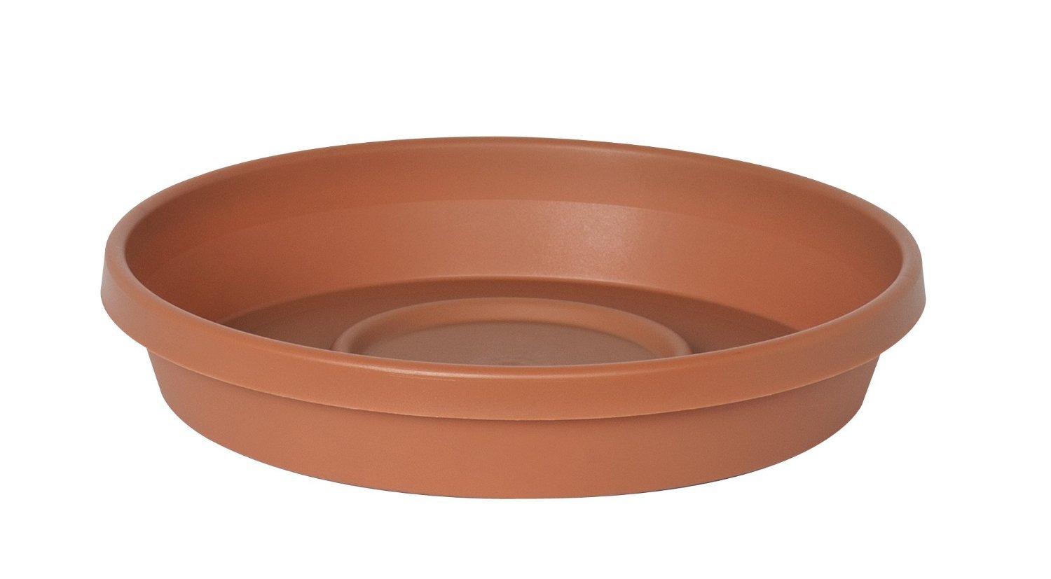 Fiskars Terratray 16 Inch Plastic Saucer - Clay Color - Shop Pots