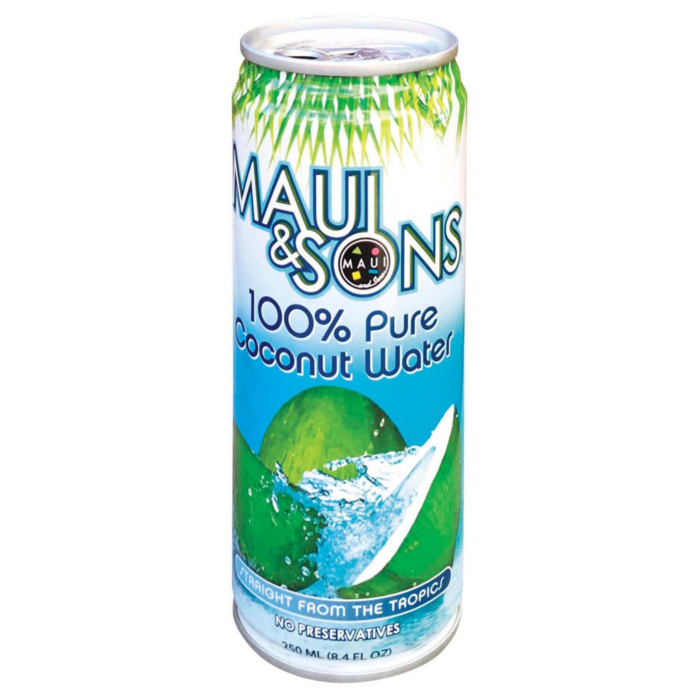 Maui & Sons Pure Coconut Water; image 1 of 2