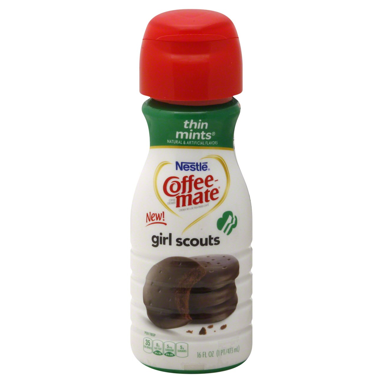 Nestle CoffeeMate Girl Scouts Thin Mints Coffee Creamer Shop Coffee