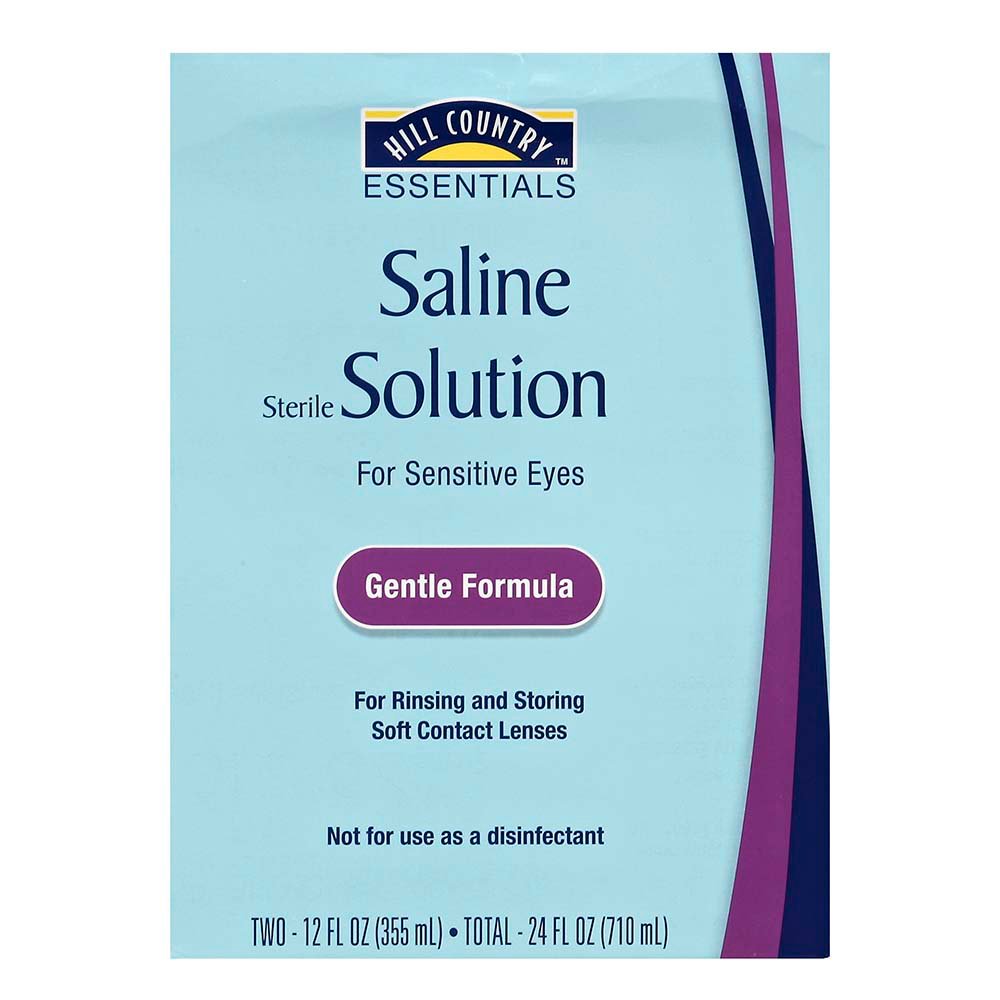 is saline solution safe for dogs