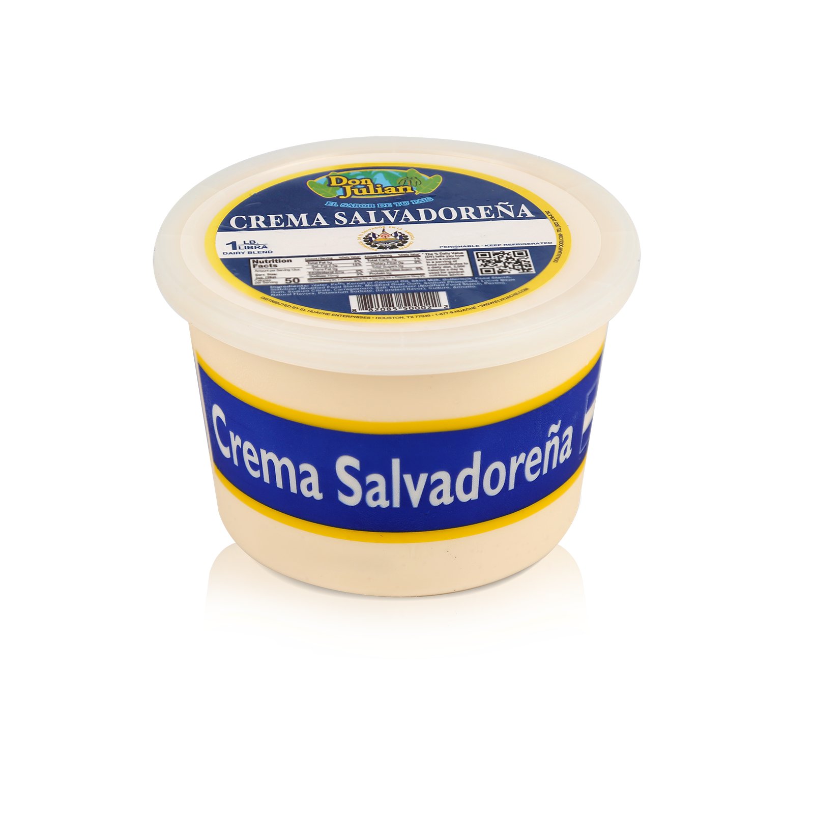 Don Julian Crema Salvadorena, 16 oz | Joe V's Smart Shop | Low
