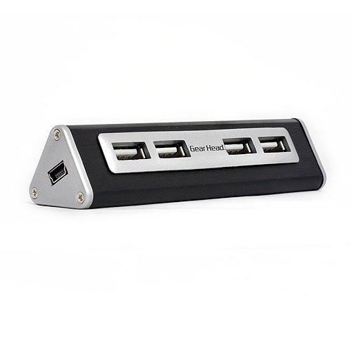 Gear Head 4 Port USB 2.0 Triangle Hub - Shop Cable management at H-E-B