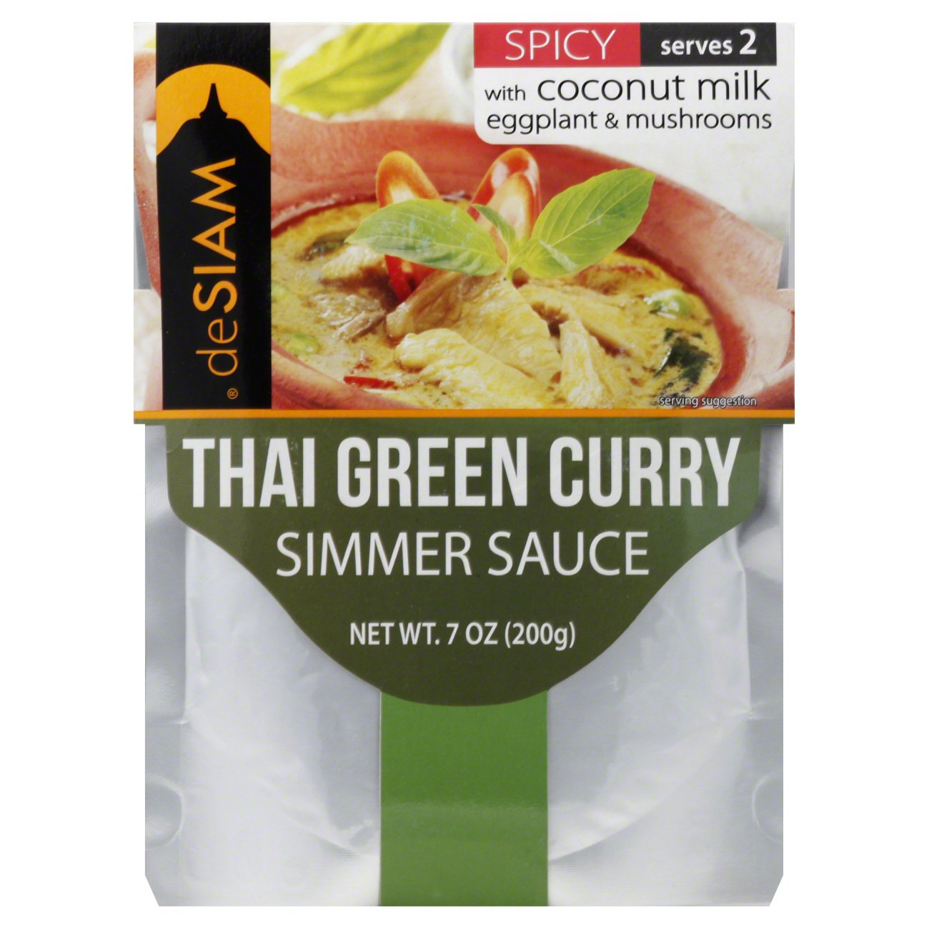 deSiam Thai Green Curry Spicy Simmer Sauce Shop Sauces & Marinades at