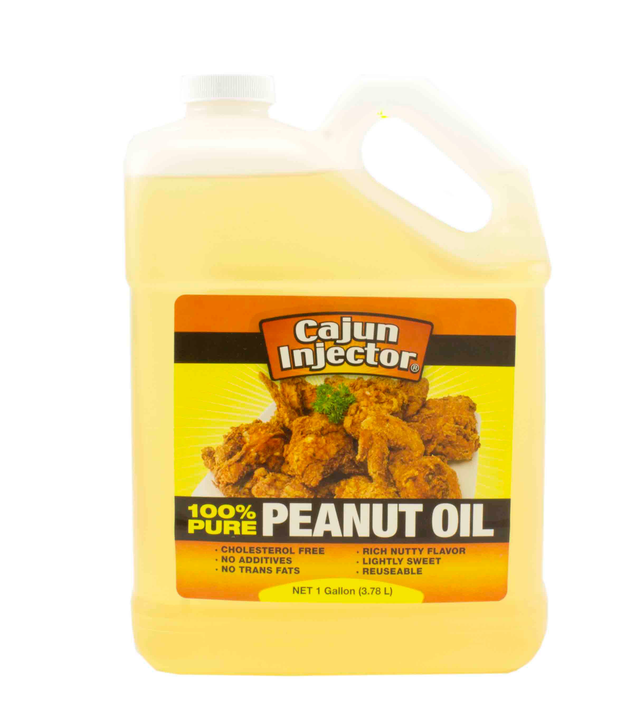 What is the flashpoint of peanut oil?