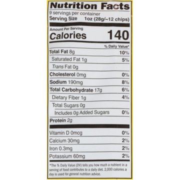 Julio's Original Seasoned Corn Tortilla Chips, 9 oz