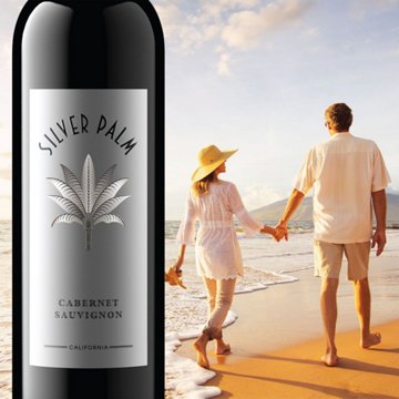 Silver Palm California Cabernet Sauvignon Red Wine, 750 mL