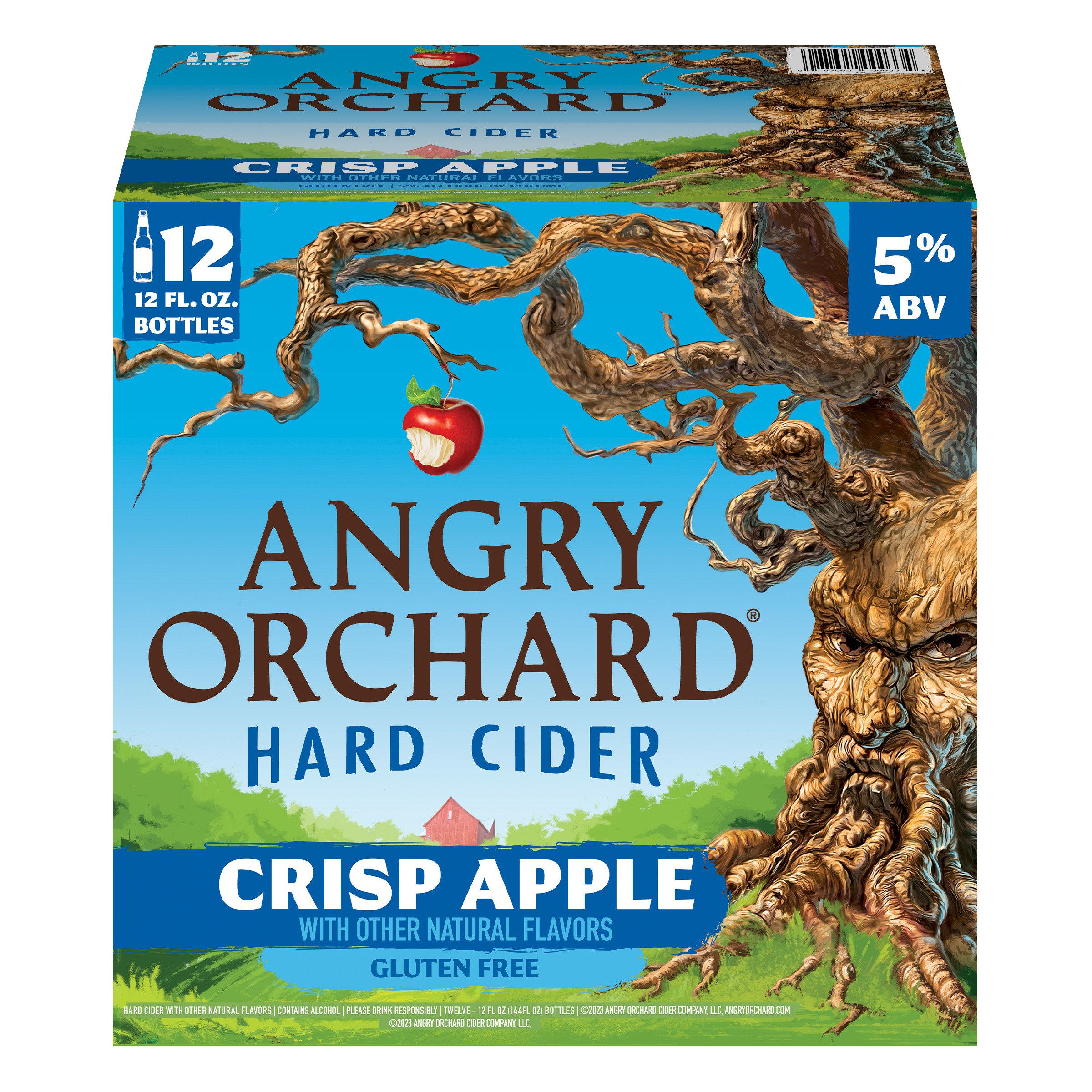 Angry Orchard Crisp Apple Hard Cider 12 oz Bottles - Shop Hard Cider at