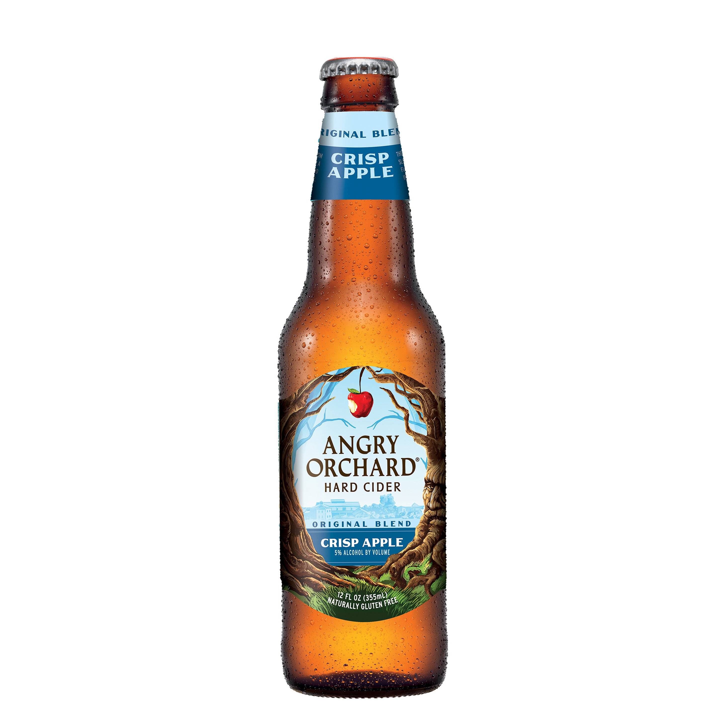 Angry Orchard Crisp Apple Hard Cider, Glass Bottle - Shop Hard Cider at