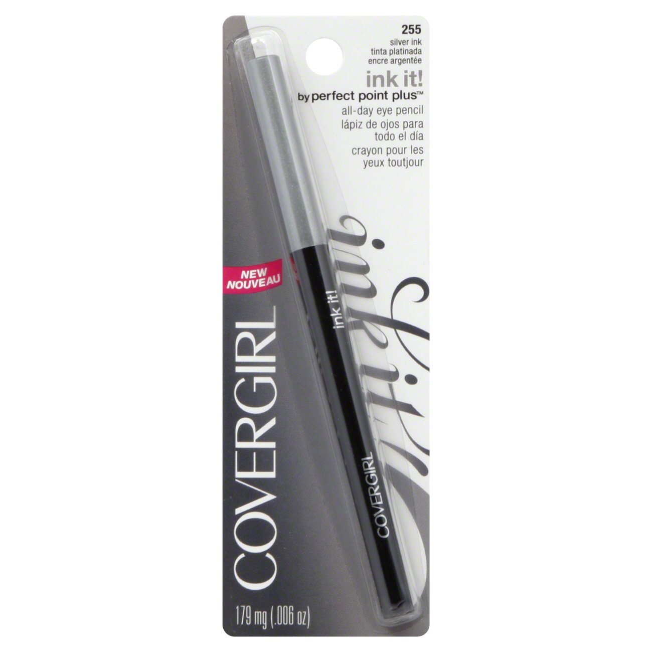 CoverGirl Ink It! by Perfect Point Plus Silver Ink 255 AllDay Eye Pencil Shop Eyeliner at HEB