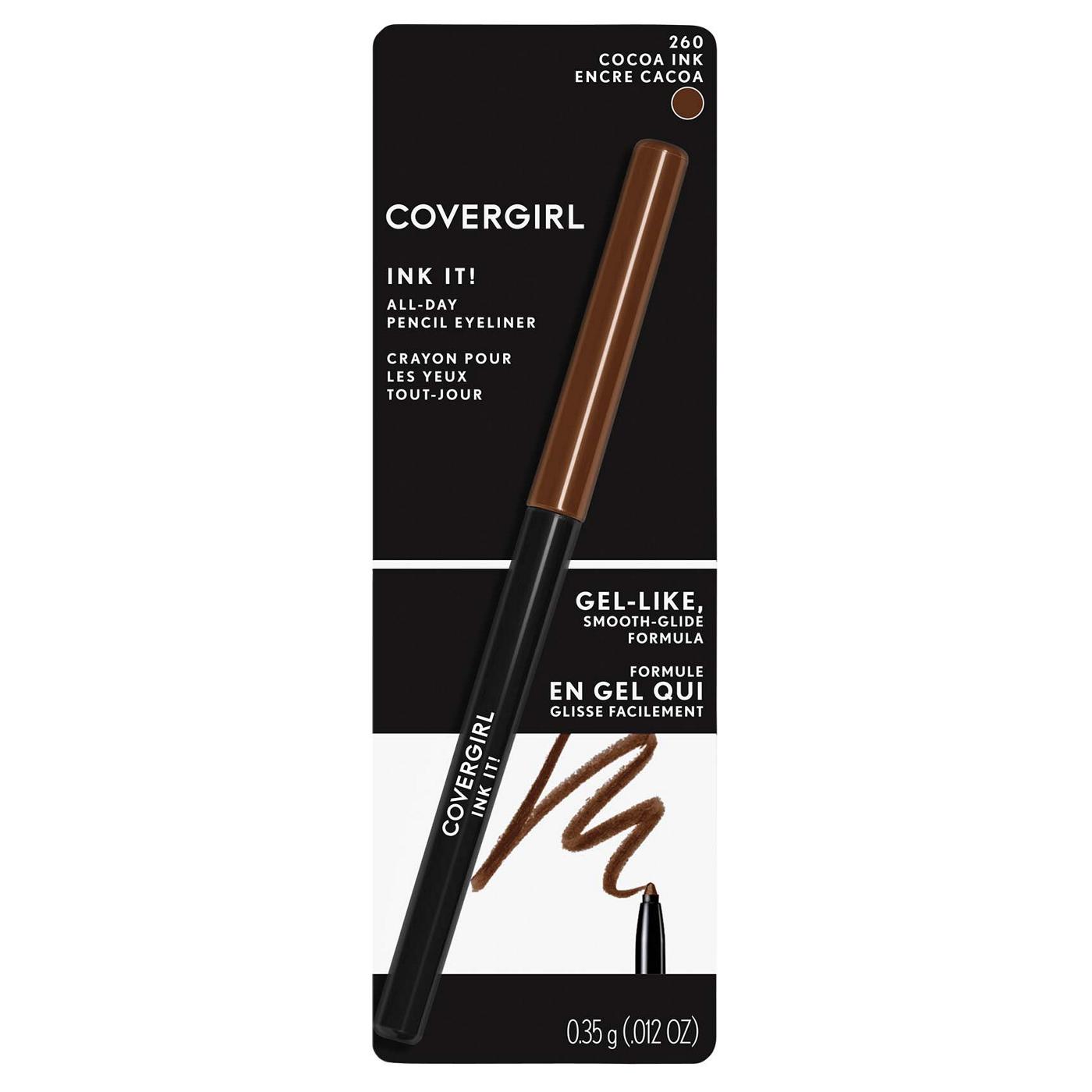 Covergirl Ink It! Eyeliner 260 Cocoa Ink Shop Eyeliner at HEB