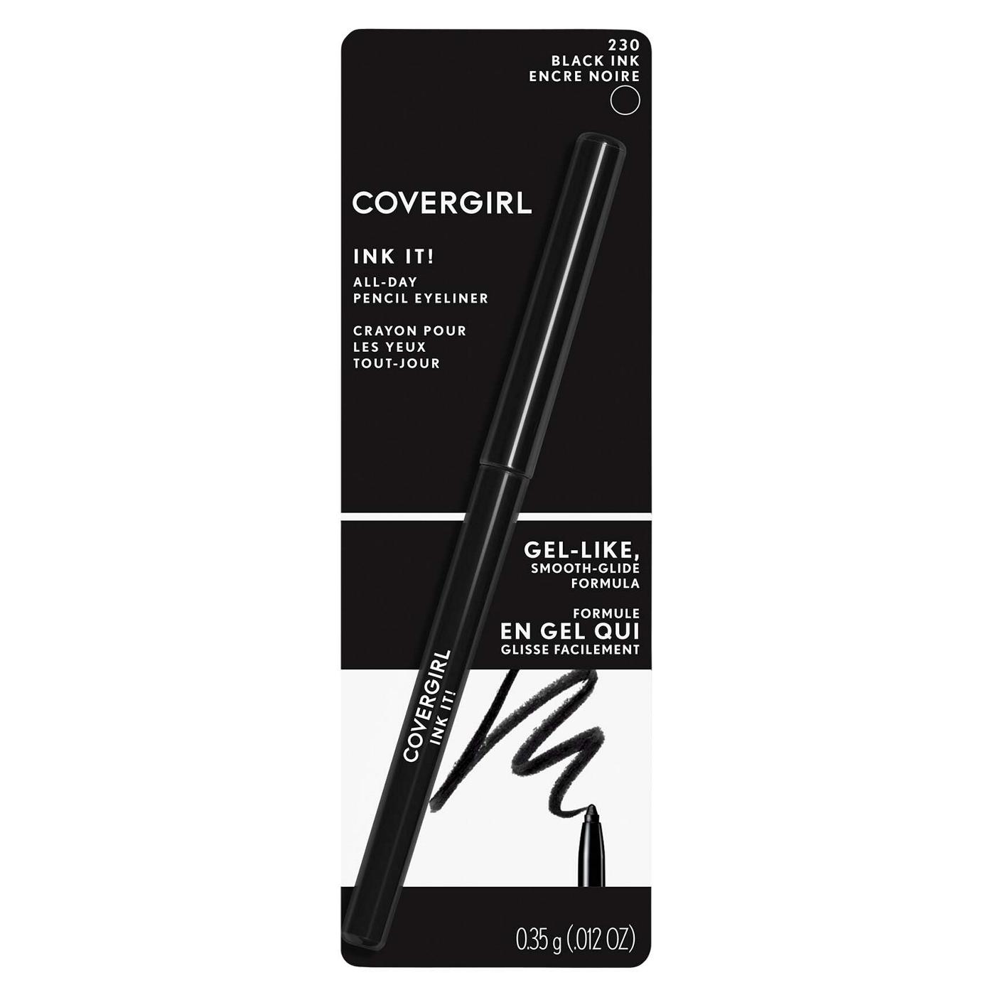 Covergirl Ink It! Eyeliner 230 Black Ink; image 1 of 3
