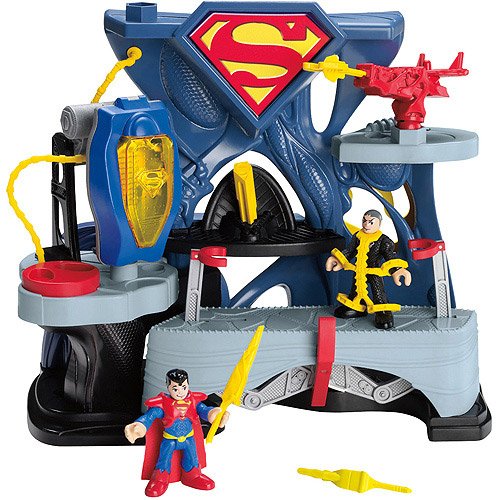 imaginext superman playset