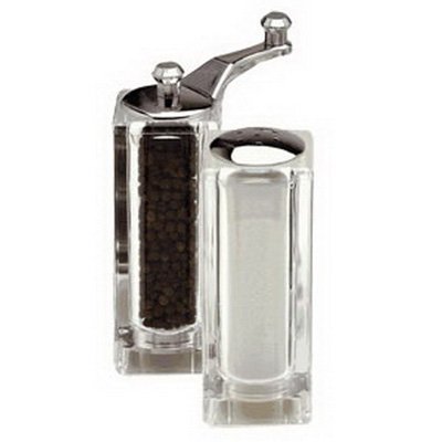 pepper mill and salt shaker set