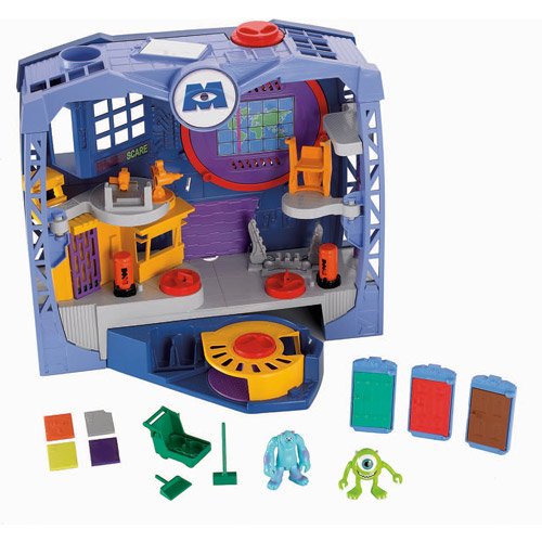 monsters inc electronic factory playset