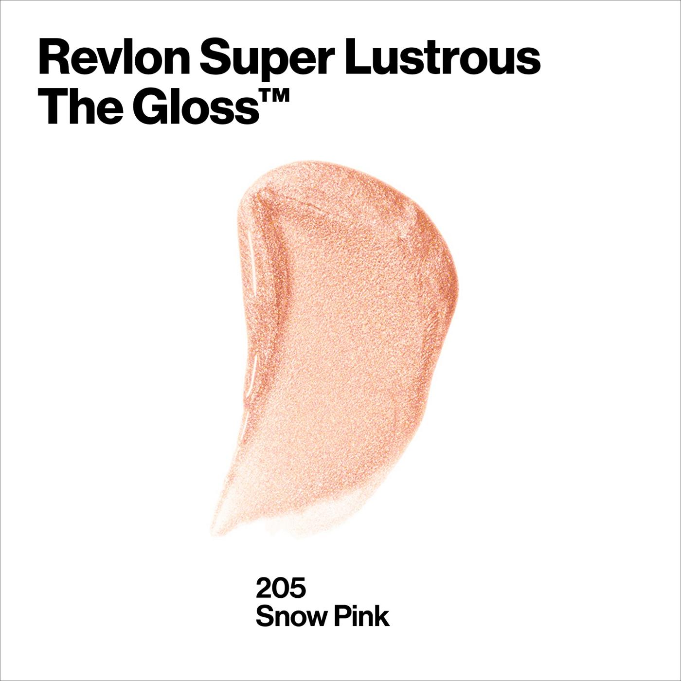 Revlon Super Lustrous The Gloss, 205 Snow Pink; image 8 of 9