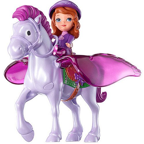 Miniatura Disney cavalo alado lilás Minimum da princesa Sofia a primeira -  Taffy Shop - Brechó de brinquedos