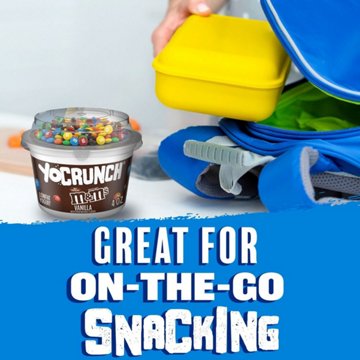 YoCrunch Vanilla Low Fat Yogurt With Mini M&Ms And Oreo Cookie Pieces 8 pk, 6 oz