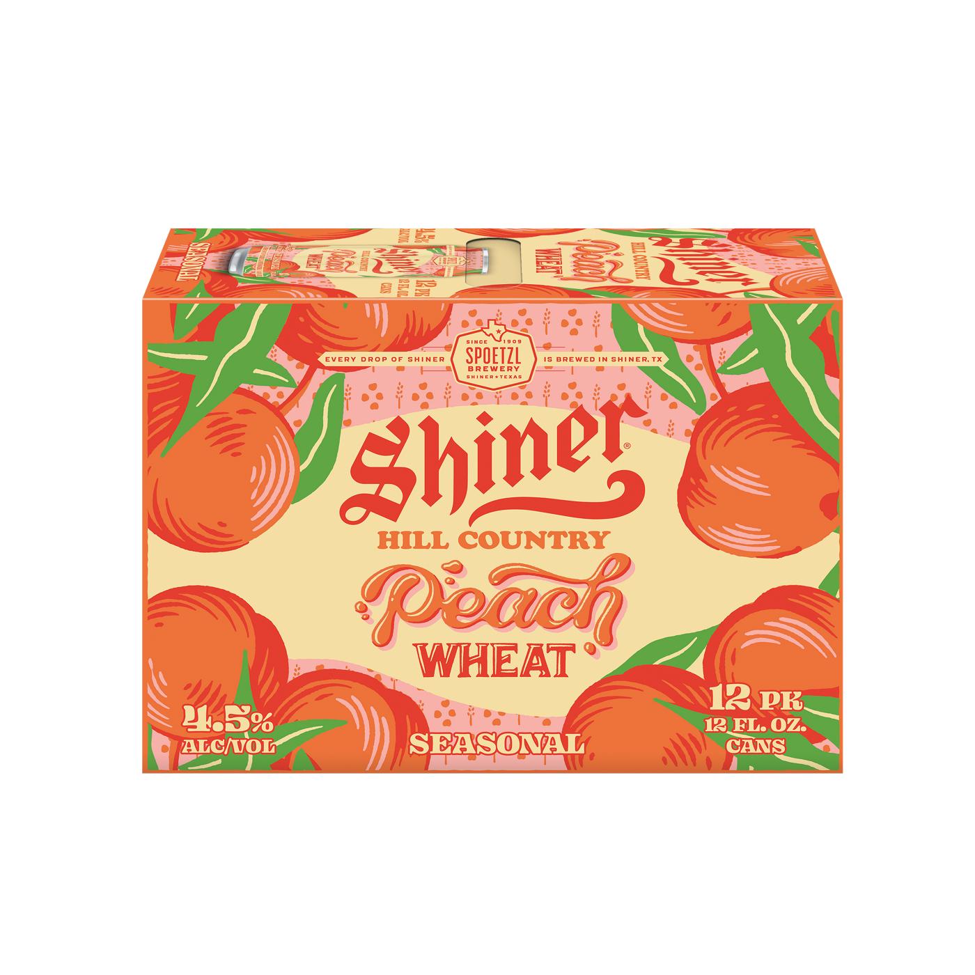 Shiner Seasonal Beer 12 pk Cans - Peach Wheat OR Lemonade Shandy; image 3 of 3