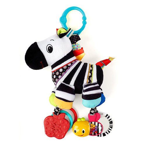 Bright Starts Zebra Sensory Plush Pals - Shop Baby toys at H-E-B