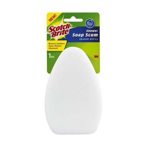ScotchBrite Shower Soap Scum Tub Eraser Refill Shop Cleaning Tools